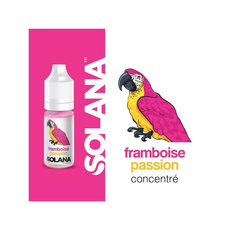 Concentré Framboise Passion 10ml Solana