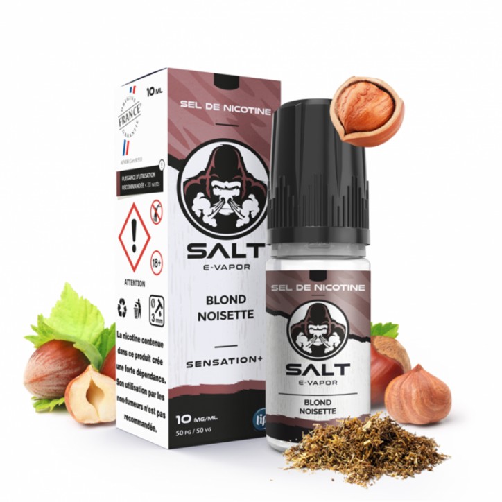 Salt E-Vapor Blond Noisette 10ml - Le French Liquide