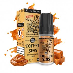 Moon Shiners : Toffee Sins 10ml SALT Le French Liquide