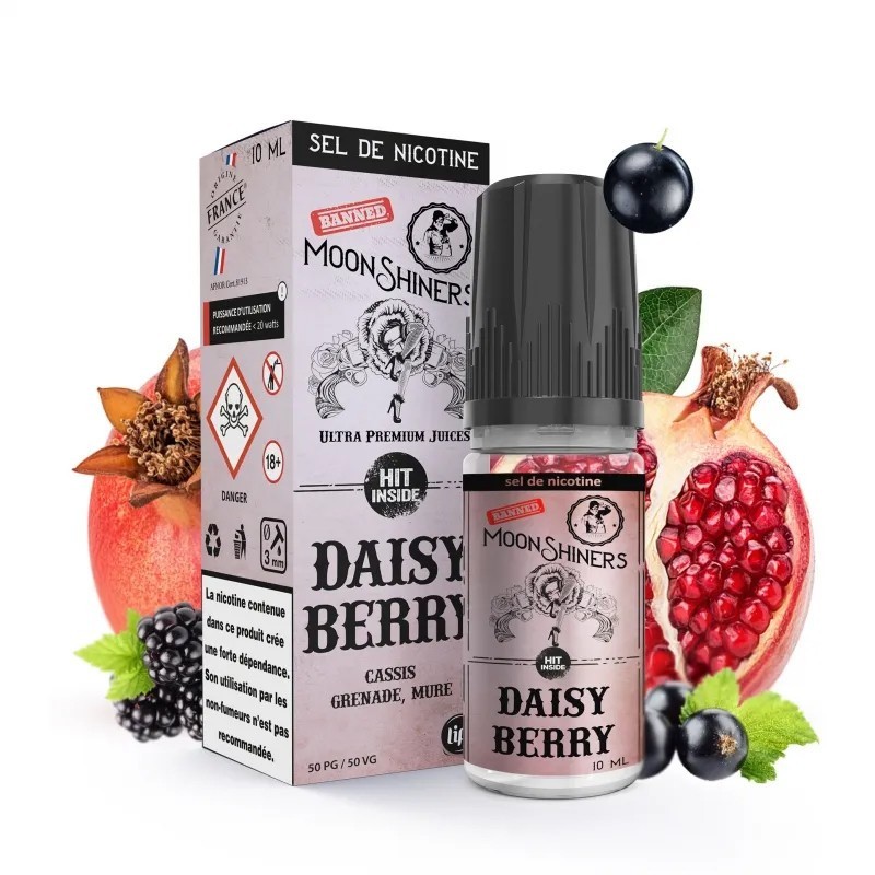 Moon Shiners : Daisy Berry 10ml SALT Le French Liquide