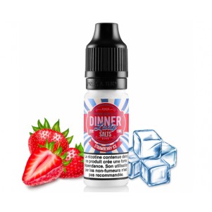 Strawberry Ice Nic Salt 10ml Dinner Lady