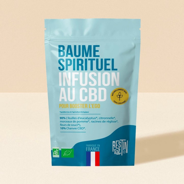 Infusion Bio au CBD Baume spirituel 50g - Tizz Stilla