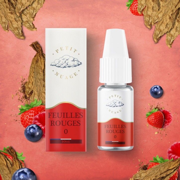 Feuilles Rouges 10ml - Petit Nuage