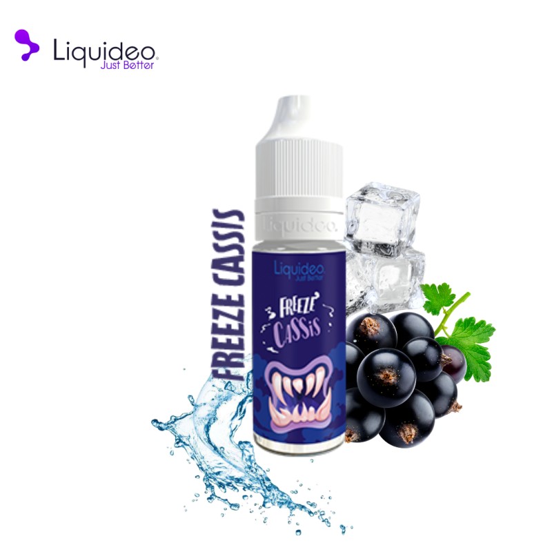 Freeze Cassis 10ml Liquideo