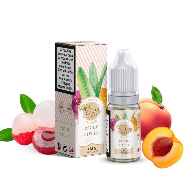 Pêche Litchi 10ml Le Petit Verger Savourea