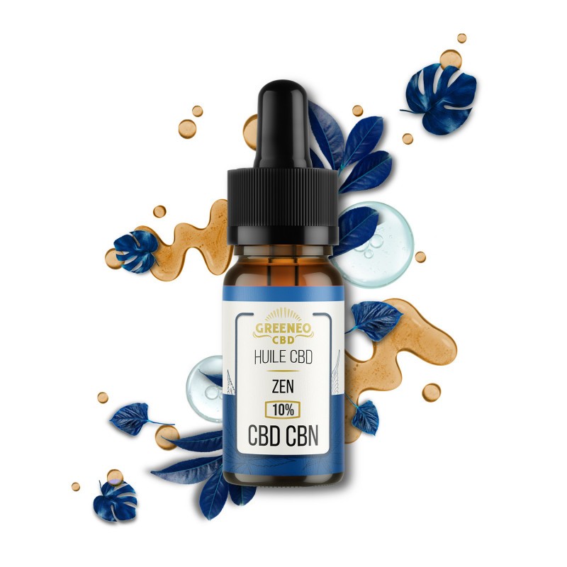 Huile CBD Zen 10ml Greeneo