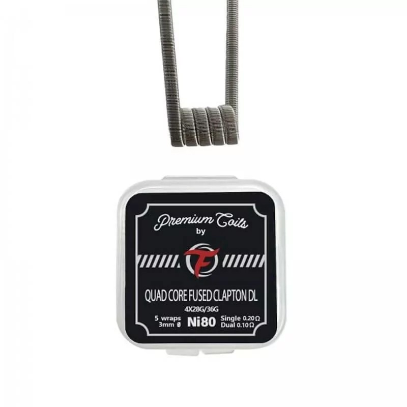 Quad Core Fused Clapton DL Ni80 0.2 ohm Fumytech