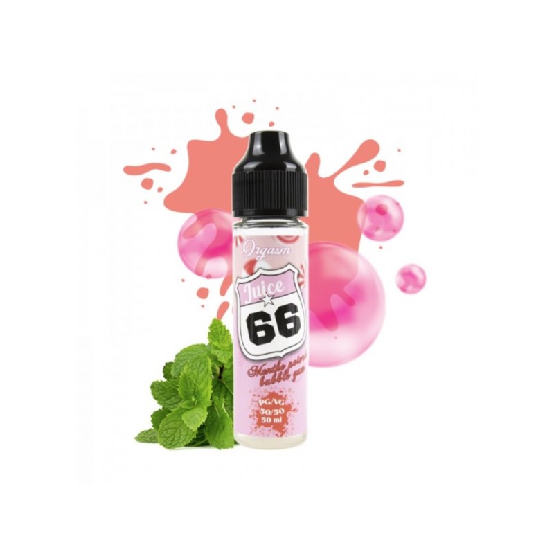 Menthe Poivrée Bubble Gum 50ml Juice 66