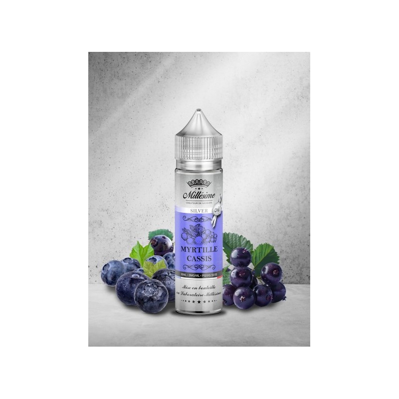 Myrtilles Cassis 50ml Millésime