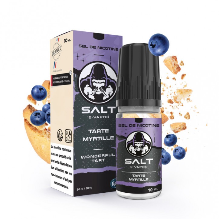 Wonderful Tart Myrtille 10ml - Salt E-Vapor Le French Liquide