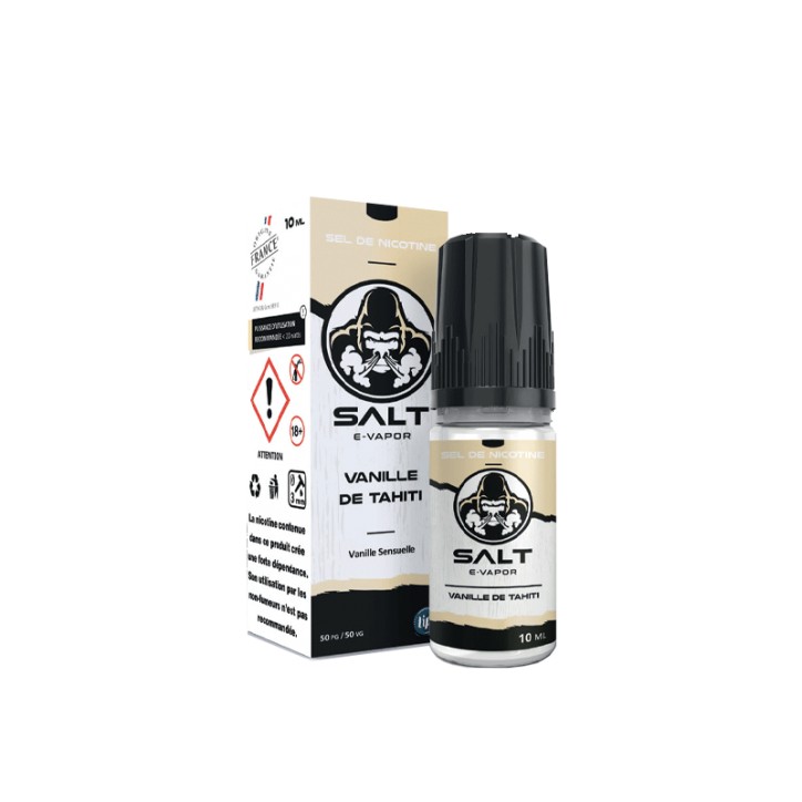 Salt E-Vapor : Vanille de Tahiti 10ml - Le French Liquide