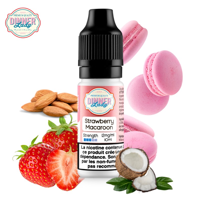 Strawberry Macaroon 10ml Dinner Lady