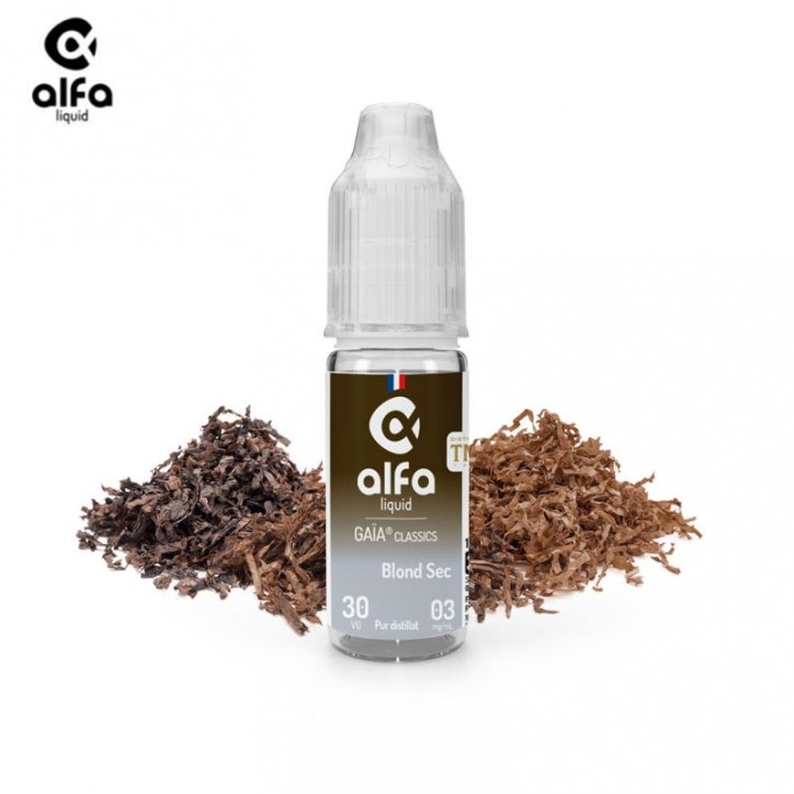 Blond Sec 10ml Gaïa Classics - Alfaliquid