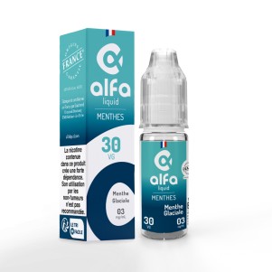 Menthe Glaciale 10ml Alfaliquid Fraicheur