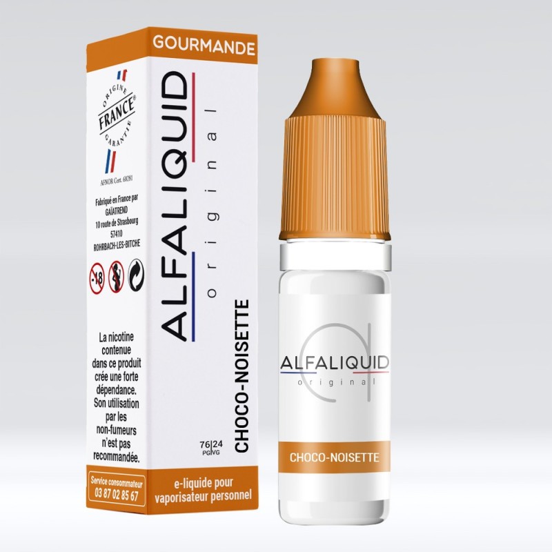 Choco Noisette 10ml Alfaliquid Gourmandes