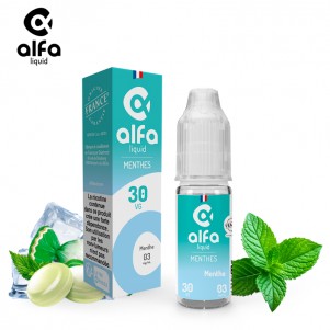 Alfaliquid Fraicheur Menthe 10ml