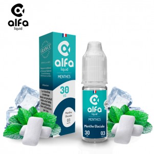 Alfaliquid Fraicheur Menthe Glaciale 10ml