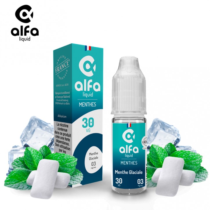 Alfaliquid Fraicheur - Menthe Glaciale 10ml