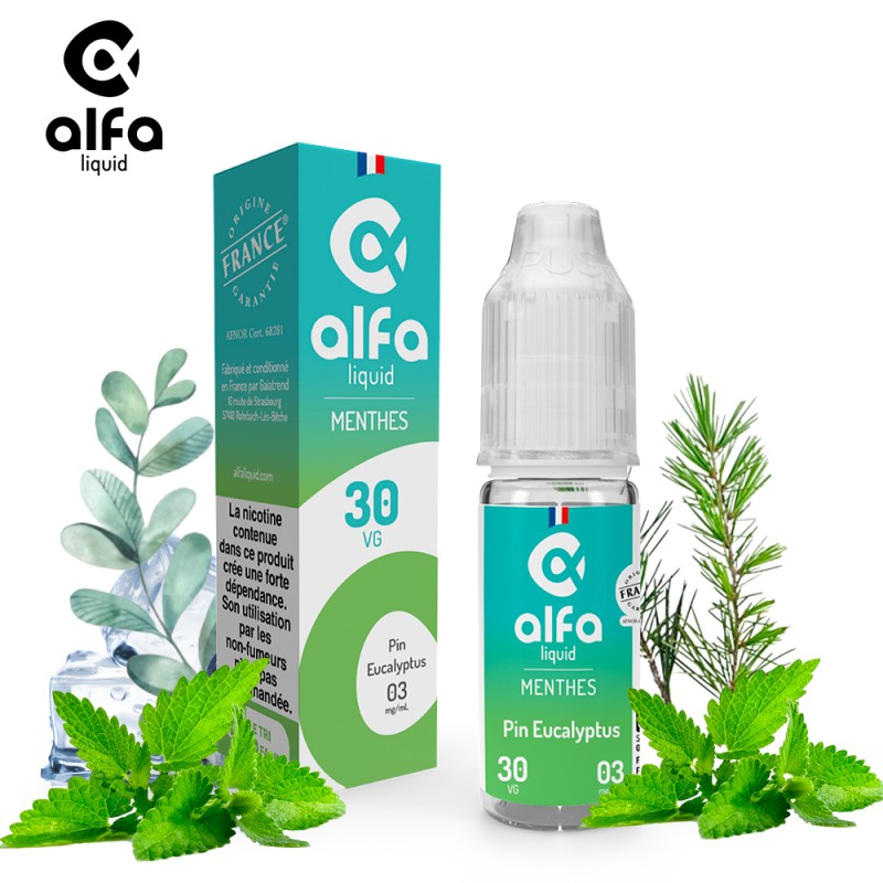 Alfaliquid Fraicheur Pin Eucalyptus 10ml