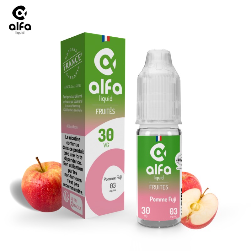 Alfaliquid Fruités Pomme Fuji 10ml