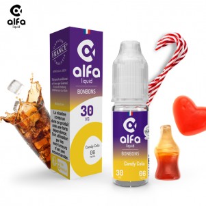 Alfaliquid Bonbons Candy Cola 10ml