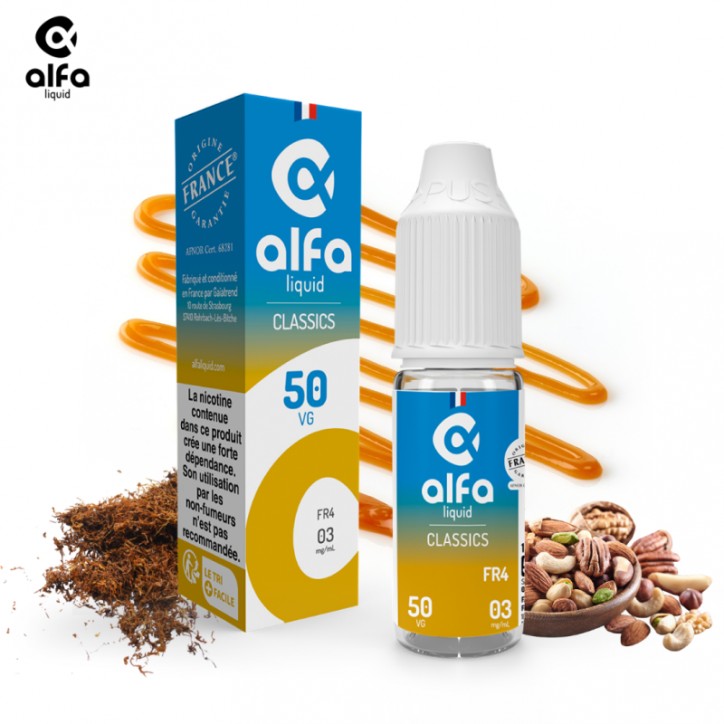 Alfaliquid Classique - FR4 50/50 10ml