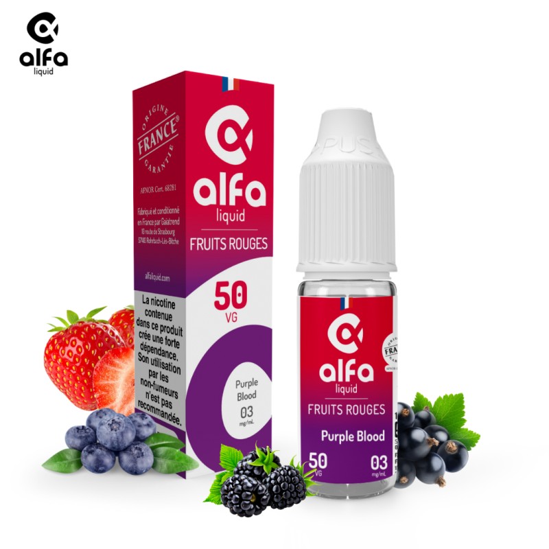 Alfaliquid Fruités Purple Blood 10ml