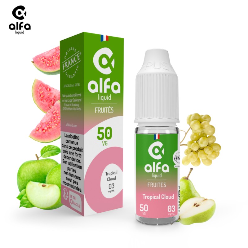 Alfaliquid Fruités Tropical Cloud 10ml