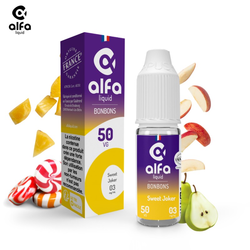 Alfaliquid Bonbons Sweet Joker 10ml