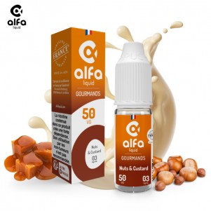 Alfaliquid Gourmands Nuts & Custard 10ml