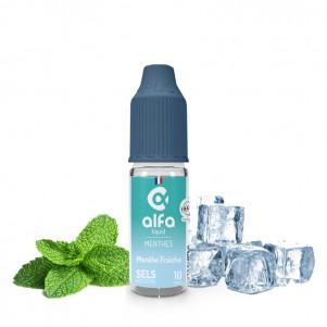 Menthe Fraîche Salt 10ml Alfaliquid Fraicheur