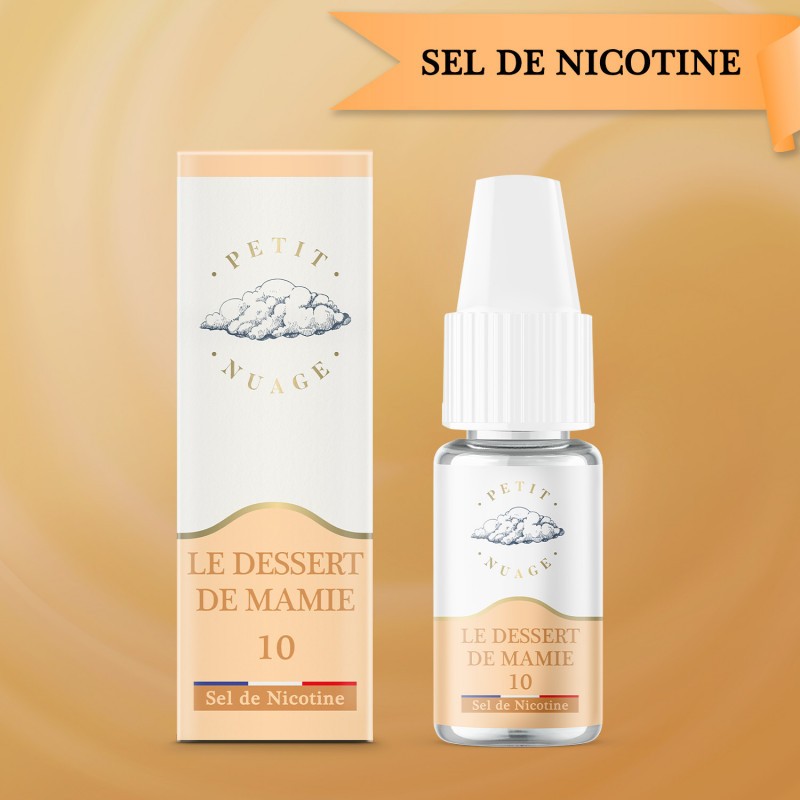 Le Dessert De Mamie 10ml Nic Salt Petit Nuage