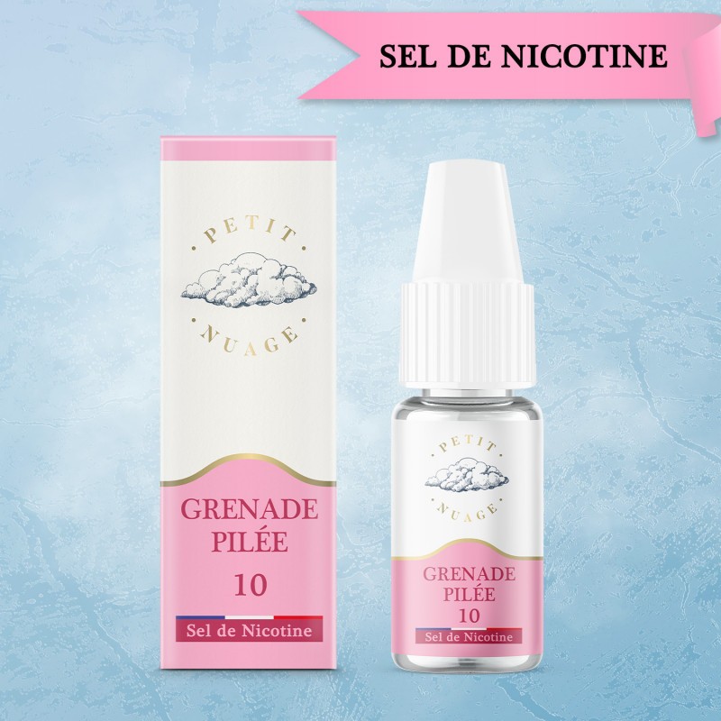 Grenade Pilée 10ml Nic Salt Petit Nuage