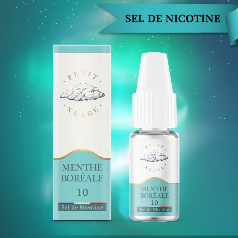 Menthe Boréale 10ml Nic Salt Petit Nuage