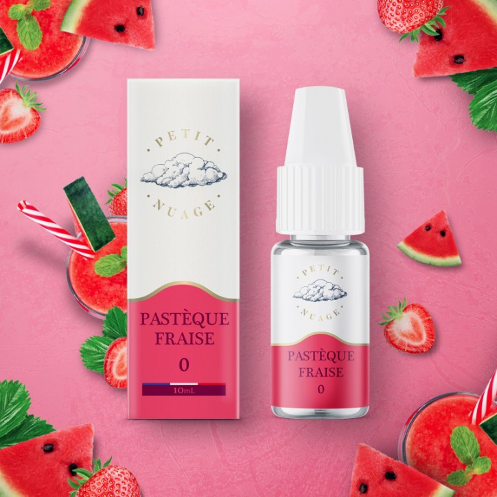 Pastèque Fraise 10ml - Petit Nuage