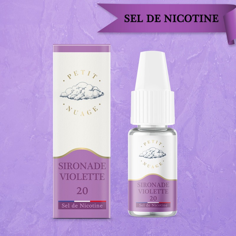 Sironade Violette 10ml Nic Salt Petit Nuage