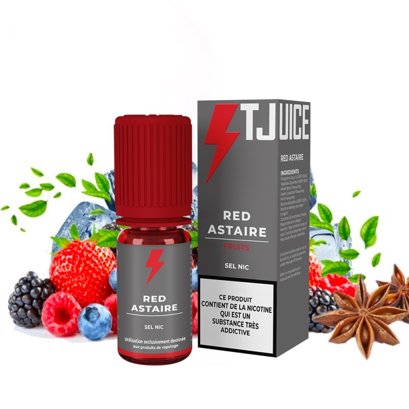 Red Astaire 10ml Sel de Nicotine T-Juice salt