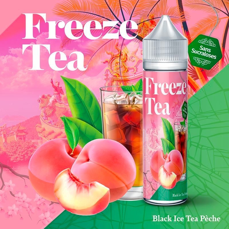 Black Ice Tea Peach 50ml Made In Vape