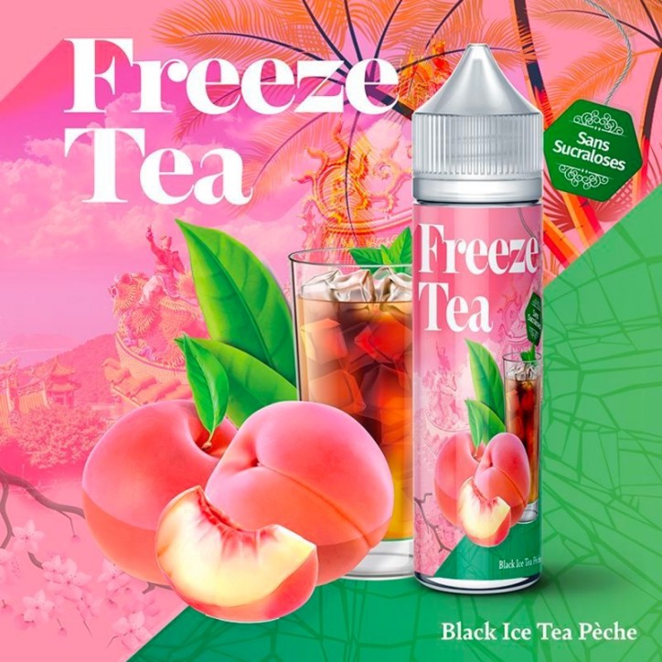 Black Ice Tea Peach 50ml - Made In Vape