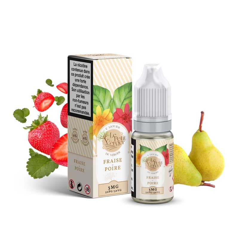 Fraise Poire Frais 10ml Savourea