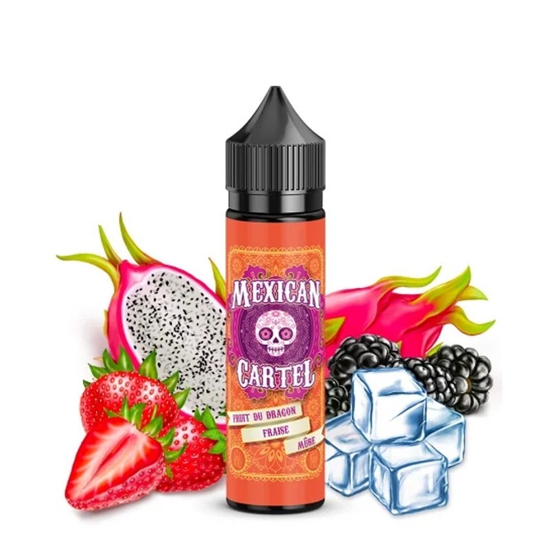 Fruit du Dragon Fraise Mûre 50ml Mexican Cartel