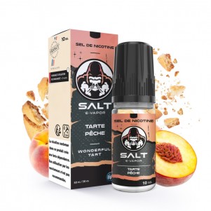 Wonderful Tart Pêche 10ml Salt E-Vapor Le French Liquide