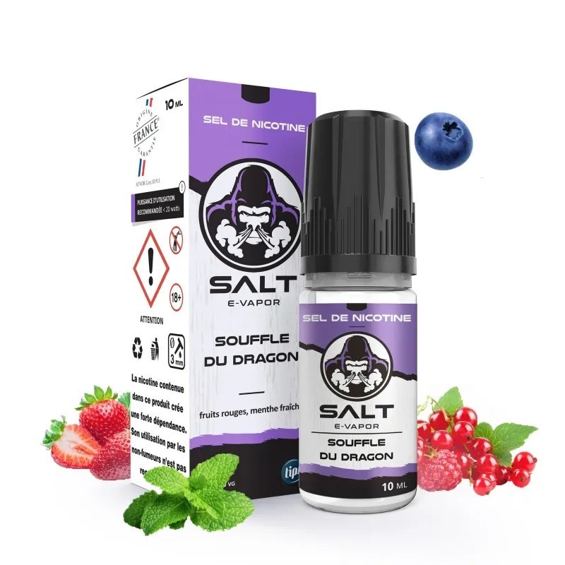 Souffle du Dragon 10ml Salt E-Vapor Le French Liquide